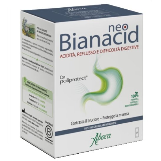 NeoBianacid contro il bruciore di stomaco - 20 bustine NeoBianacid contro il bruciore di stomaco - 20 bustine
