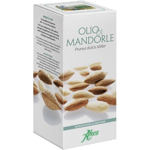 Olio di mandorle - emolliente per l'intestino e per la pelle - 100 ml