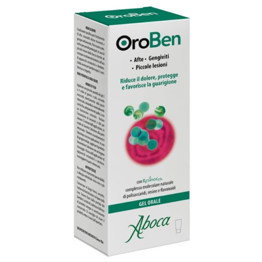 Oroben Gel orale per afte, stomatiti e gengiviti - 15 ml Oroben Gel orale per afte, stomatiti e gengiviti - 15 ml