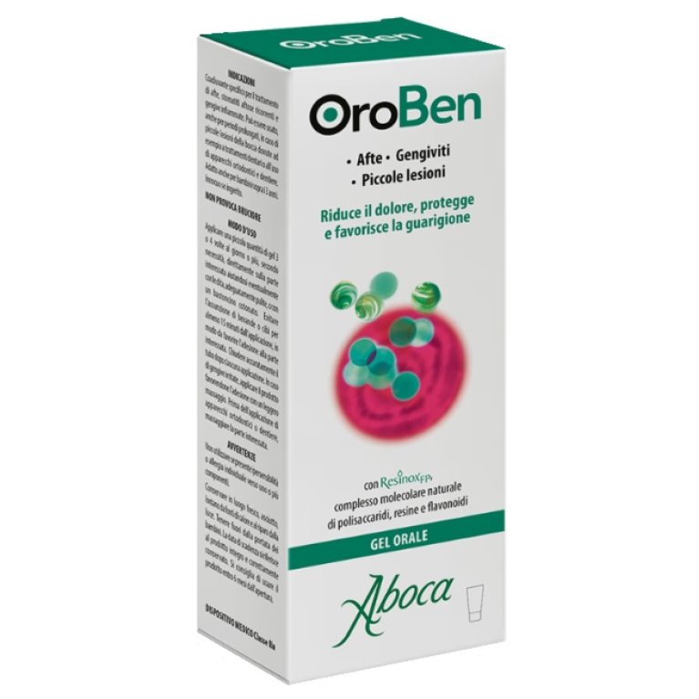 Oroben Gel orale per afte, stomatiti e gengiviti - 15 ml Oroben Gel orale per afte, stomatiti e gengiviti - 15 ml