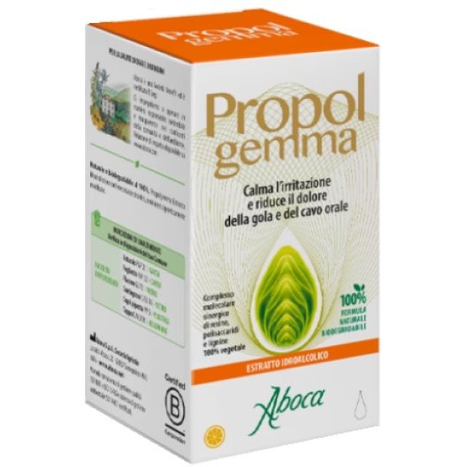 Propolgemma estratto idroalcolico in gocce per il mal di gola 30 ml