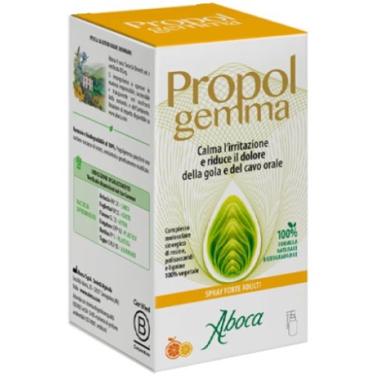 Propolgemma spray forte adutli per il mal di gola 30 ml