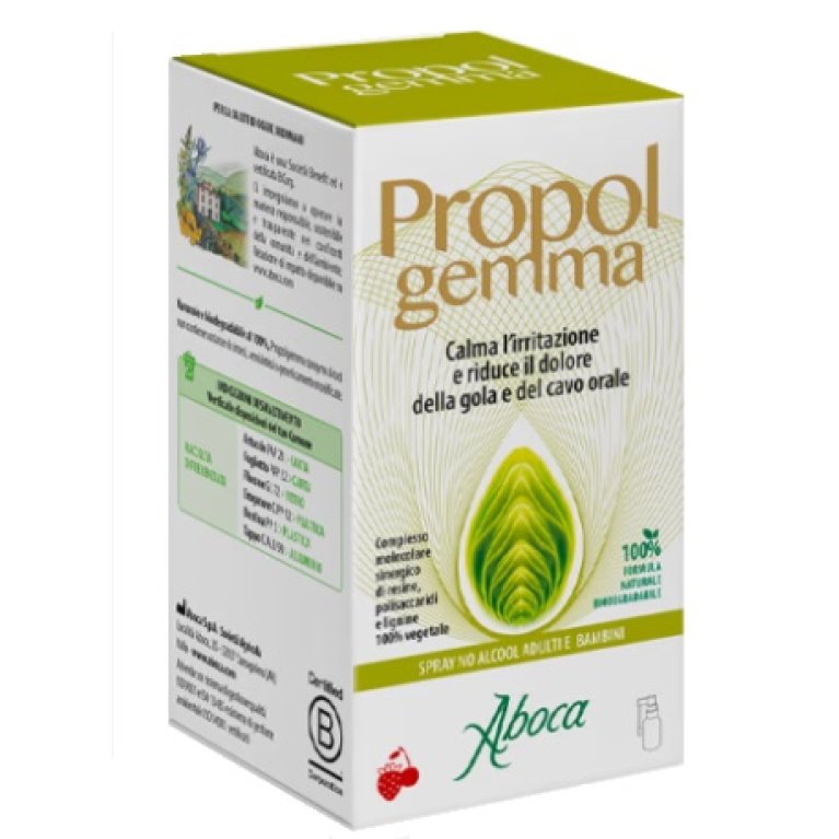 Propolgemma spray no alcool adulti e bambini 30 ml