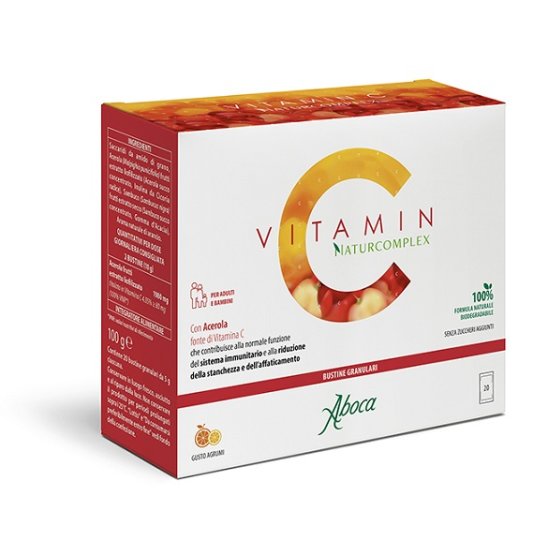 Vitamin C Naturcomplex vitamina C 100% naturale 20 bustine Vitamin C Naturcomplex vitamina C 100% naturale 20 bustine