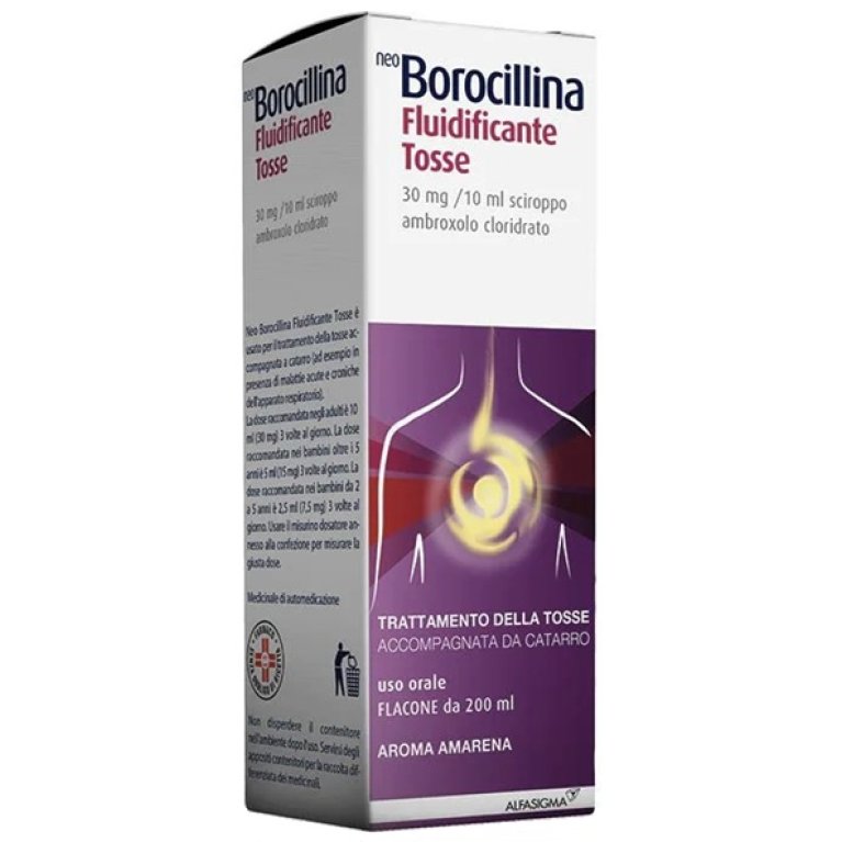 NeoBorocillina Fluidificante Tosse Sciroppo - 200 ml