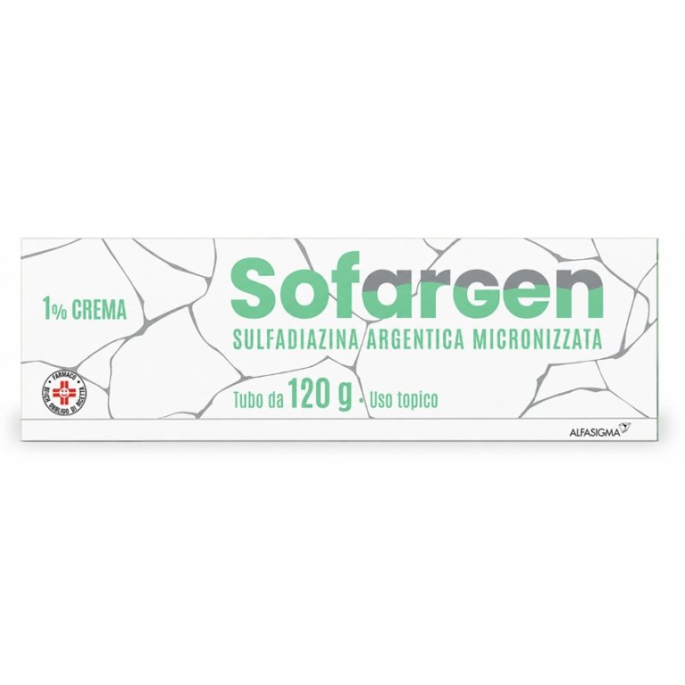 Sofargen crema 1% tubo grande 120 grammi Sofargen crema 1% tubo grande 120 grammi