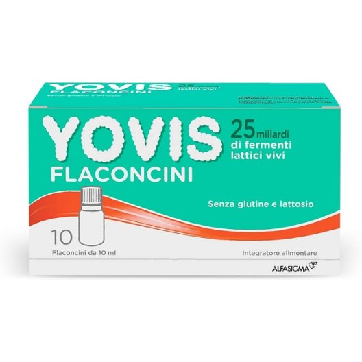 Yovis fermenti lattici vivi - 25 miliardi - 10 flaconcini Yovis fermenti lattici vivi - 25 miliardi - 10 flaconcini