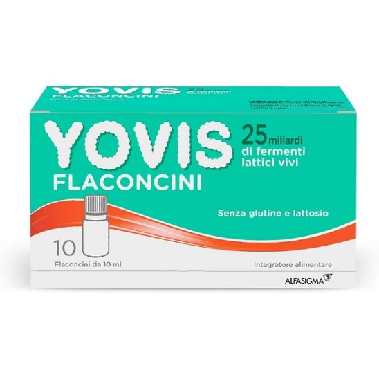 Yovis fermenti lattici vivi - 25 miliardi - 10 flaconcini Yovis fermenti lattici vivi - 25 miliardi - 10 flaconcini