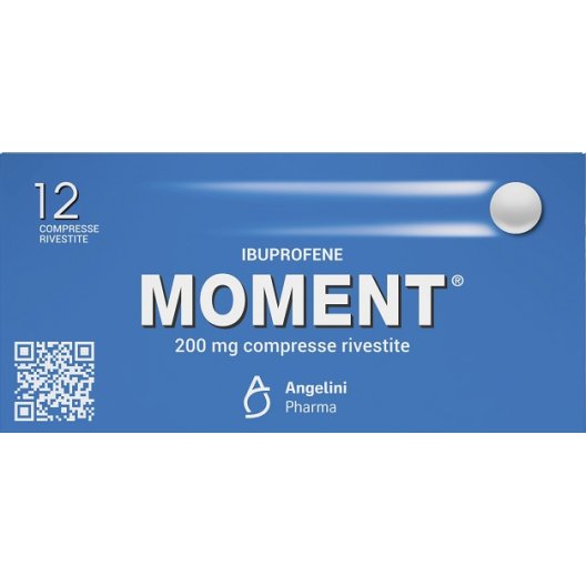 Moment compresse - 12 compresse 200 mg contro il mal di testa Moment compresse - 12 compresse 200 mg contro il mal di testa