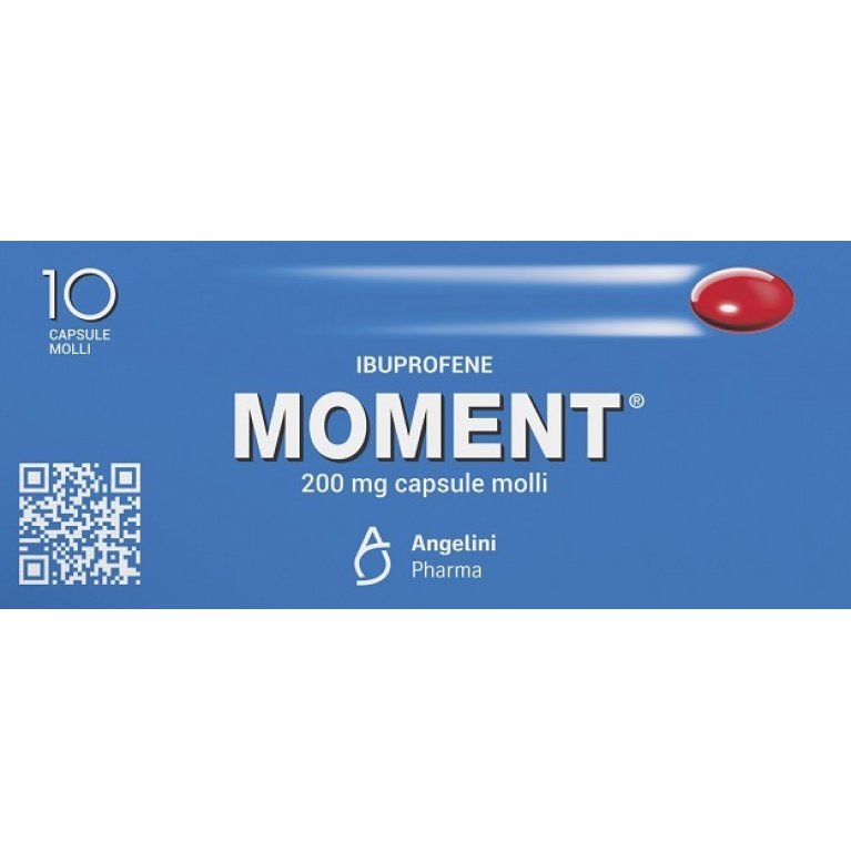 Moment capsule molli - 10 capsule molli 200 mg contro il mal di testa Moment capsule molli - 10 capsule molli 200 mg contro il mal di testa