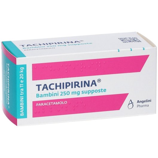 Tachipirina Bambini 20 Supposte - 250 mg da 11 a 20 Kg