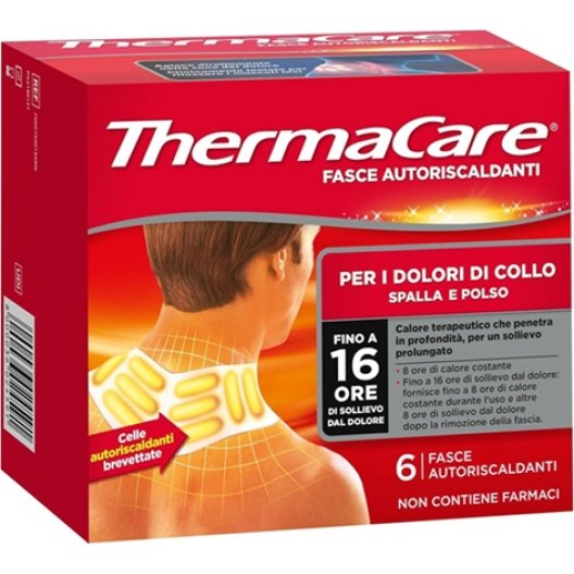 Thermacare - 6 cerotti riscaldanti per Collo Spalla Polso Thermacare - 6 cerotti riscaldanti per Collo Spalla Polso