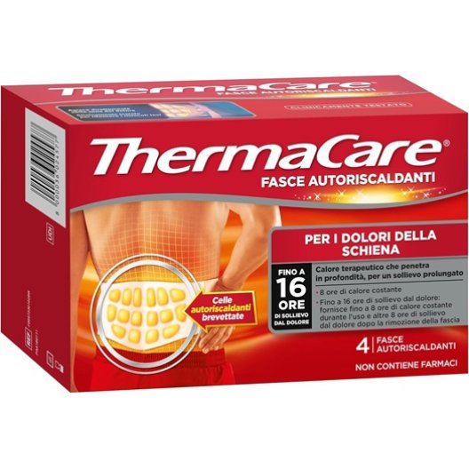 Thermacare - 4 fasce autoriscaldanti per il mal di schiena Thermacare - 4 fasce autoriscaldanti per il mal di schiena