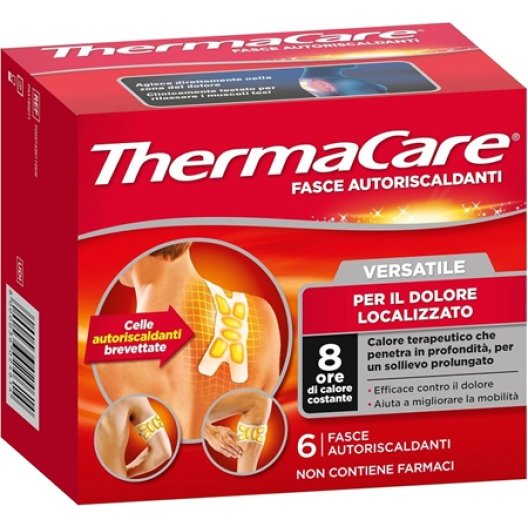 Thermacare versatile - 6 fasce autoriscaldanti 