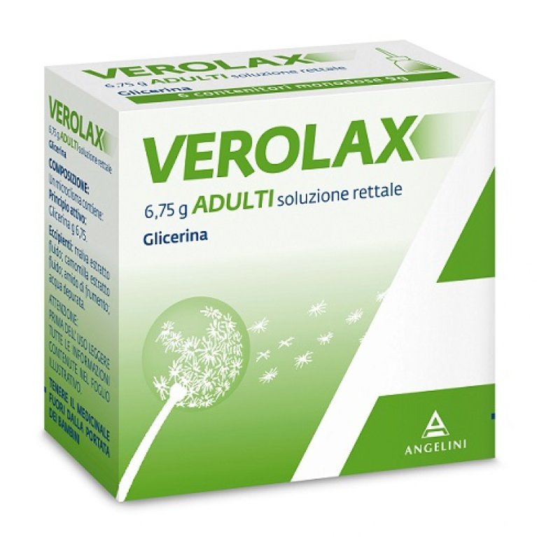 Verolax Adulti Microclismi rettali - 6 microclismi da 6,75 grammi Verolax Adulti Microclismi rettali - 6 microclismi da 6,75 grammi