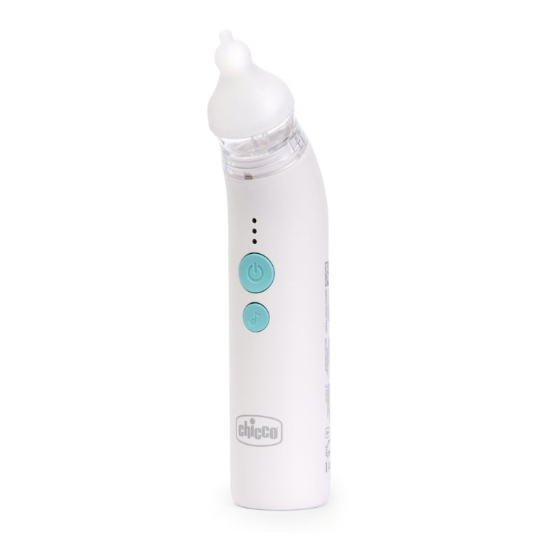 Chicco Aspiratore Nasale Elettrico Physioclean - 3 livelli di aspirazione e melodie calmanti