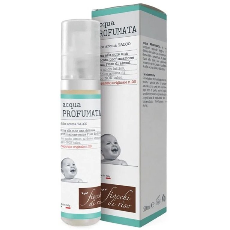 Fiocchi di Riso - Acqua profumata - 50 ml aroma talco