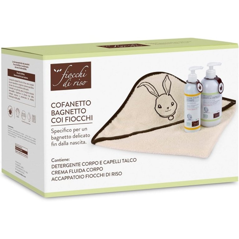 Fiocchi di Riso - Cofanetto bagnetto coi fiocchi Fiocchi di Riso - Cofanetto bagnetto coi fiocchi