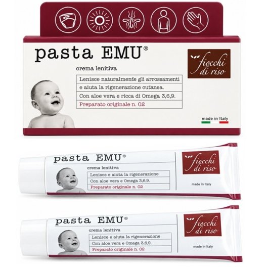 Fiocchi di Riso - Pasta Emu Bipacco - 2 x 30 ml