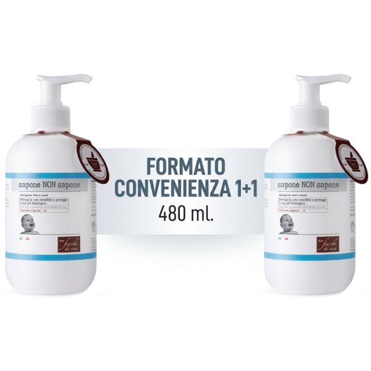 Fiocchi di Riso - Sapone non Sapone Bipacco - 240 ml + 240 ml