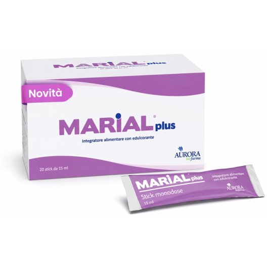 Marial Plus Integratore Stomaco e Gola - 20 Oral Stick Marial Plus Integratore Stomaco e Gola - 20 Oral Stick