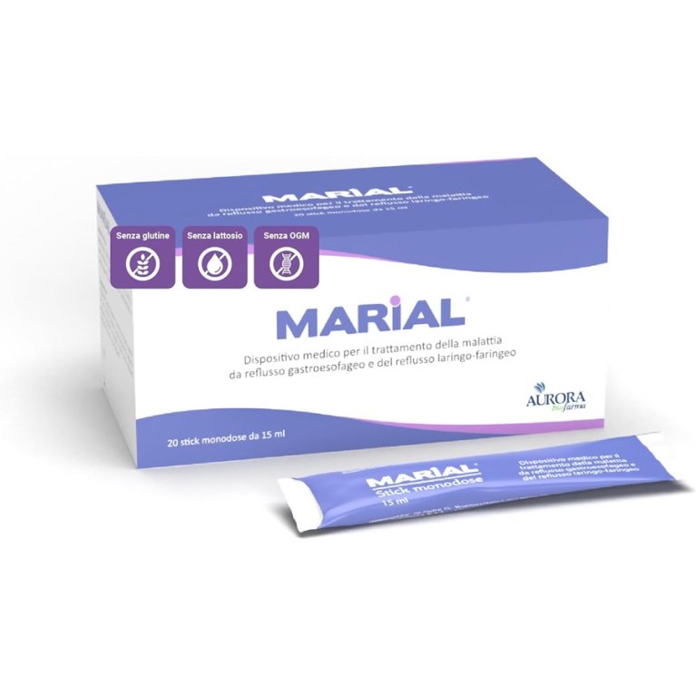 Marial Trattamento Reflusso Gastroesofageo | 20 Oral Stick 15ml Marial Trattamento Reflusso Gastroesofageo | 20 Oral Stick 15ml