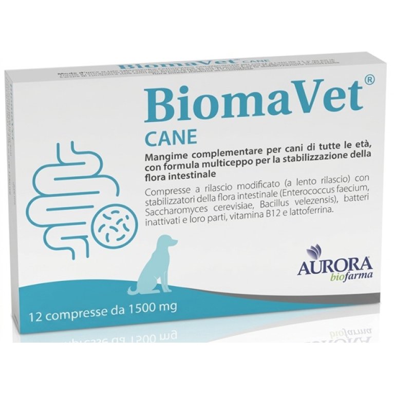 BiomaVet Cane 12 Compresse 1500mg - cani oltre 10 kg