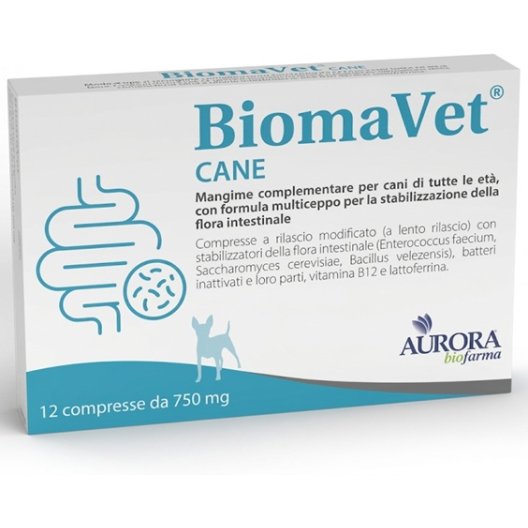 BiomaVet Cane 12 Compresse 750mg - cani da 0 a 10 kg BiomaVet Cane 12 Compresse 750mg - cani da 0 a 10 kg