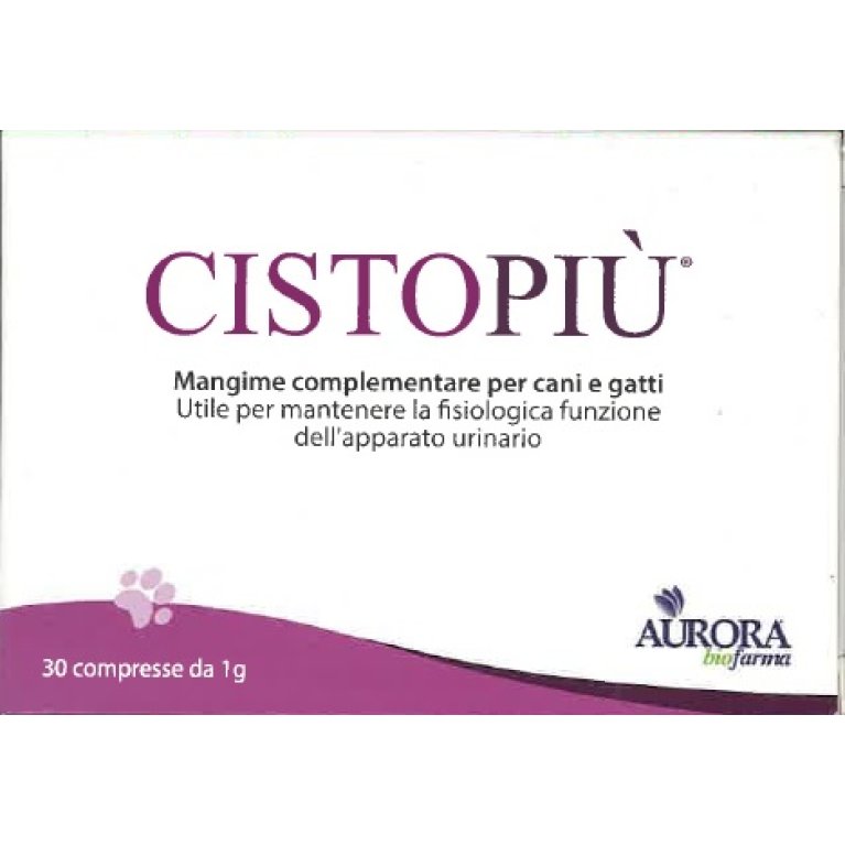 Cistopiù - 30 compresse - per le vie urinarie di cani e gatti Cistopiù - 30 compresse - per le vie urinarie di cani e gatti