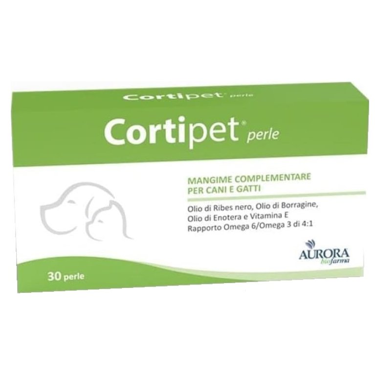 Cortipet Perle - 30 perle - per la cute ed il mantello di cani e gatti Cortipet Perle - 30 perle - per la cute ed il mantello di cani e gatti