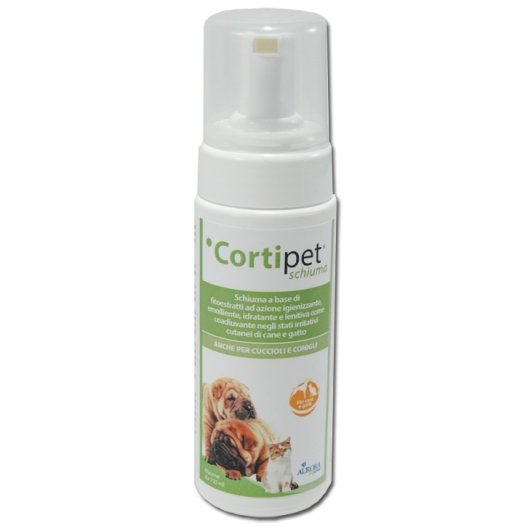 Cortipet Schiuma 150 ml - Trattamento dermatologico per cani e gatti