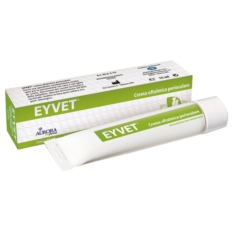 Eyvet Crema oftalmica perioculare - 15 ml - per cani e gatti Eyvet Crema oftalmica perioculare - 15 ml - per cani e gatti