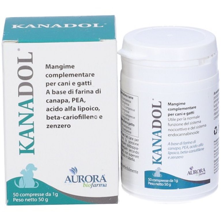 Kanadol - 50 compresse - a base di farina di canapa e PEA