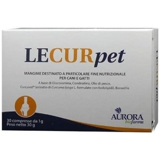 Lecurpet - 30 compresse - per le articolazioni di cani e gatti