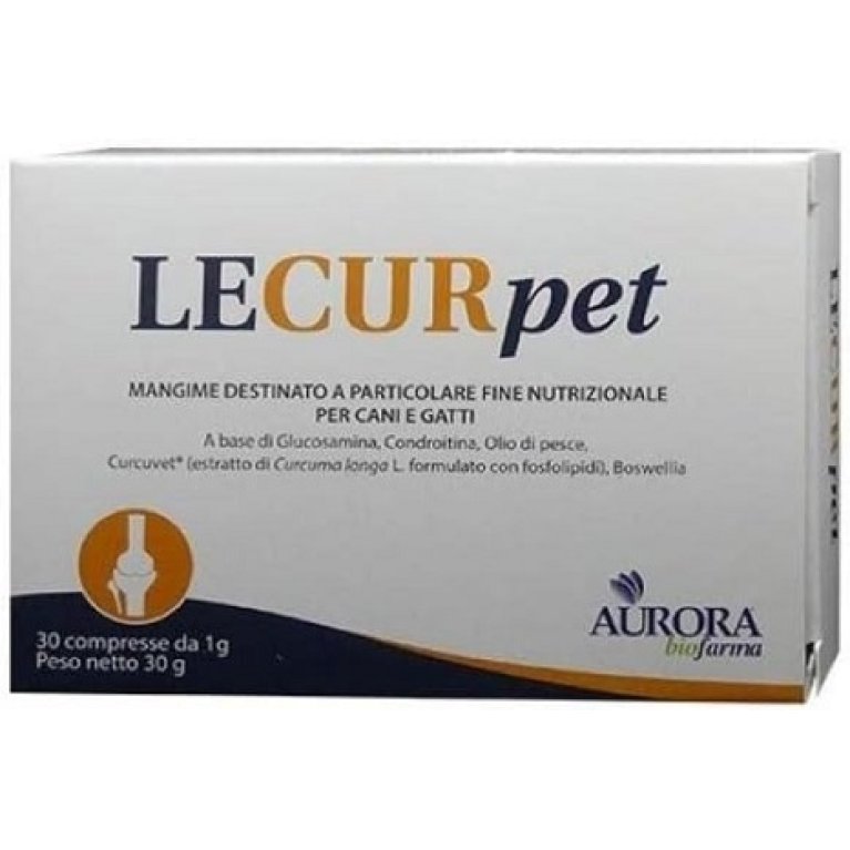 Lecurpet - 30 compresse - per le articolazioni di cani e gatti