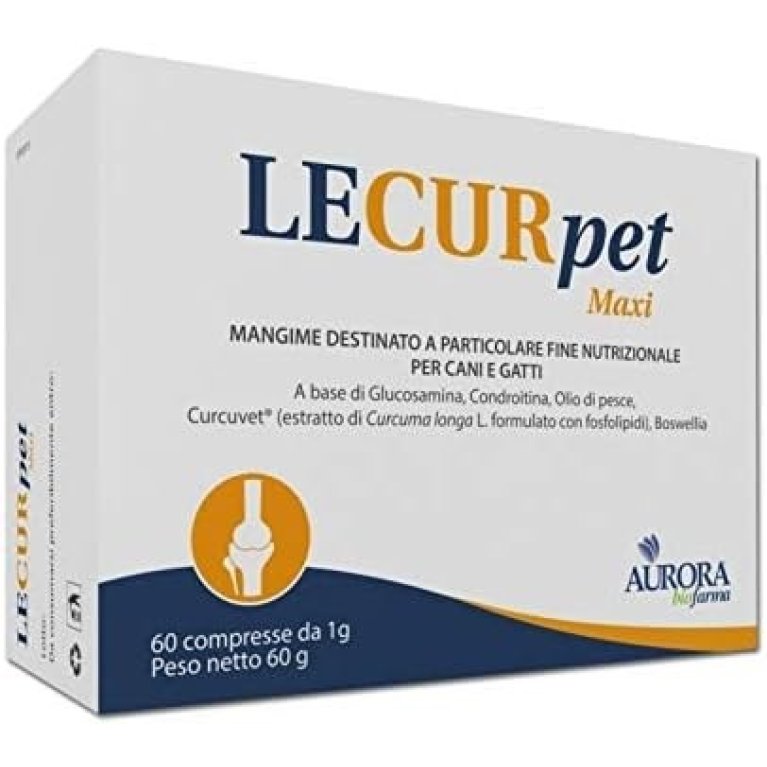 Lecurpet Maxi - 60 compresse - per le articolazioni di cani e gatti Lecurpet Maxi - 60 compresse - per le articolazioni di cani e gatti