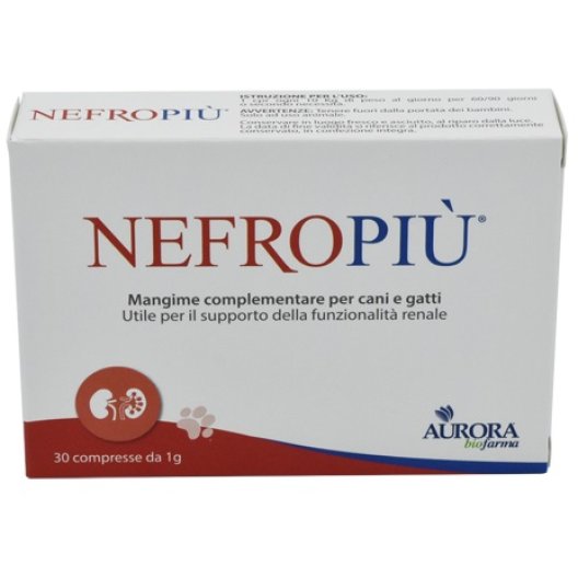 Nefropiù - 30 compresse - per i reni di cani e gatti
