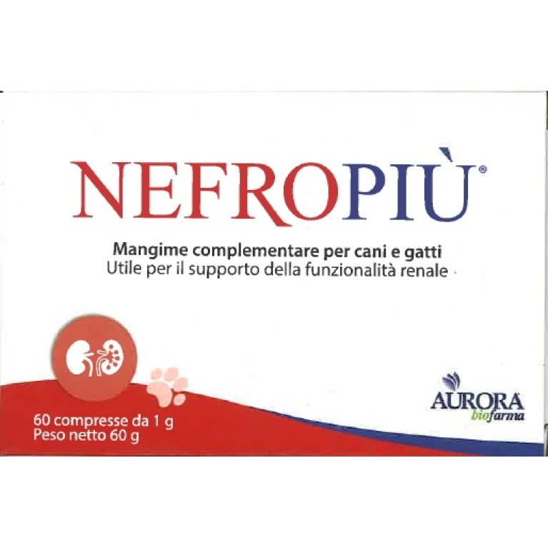 Nefropiù - 60 compresse - per i reni di cani e gatti