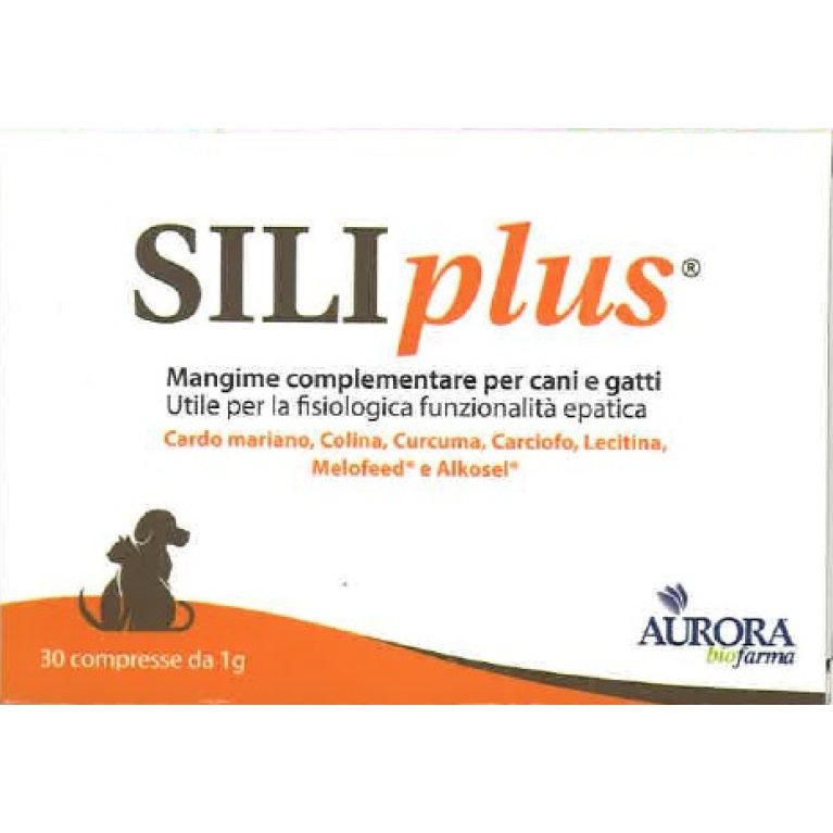 Siliplus - 30 compresse - per la funzionalità epatica di cani e gatti