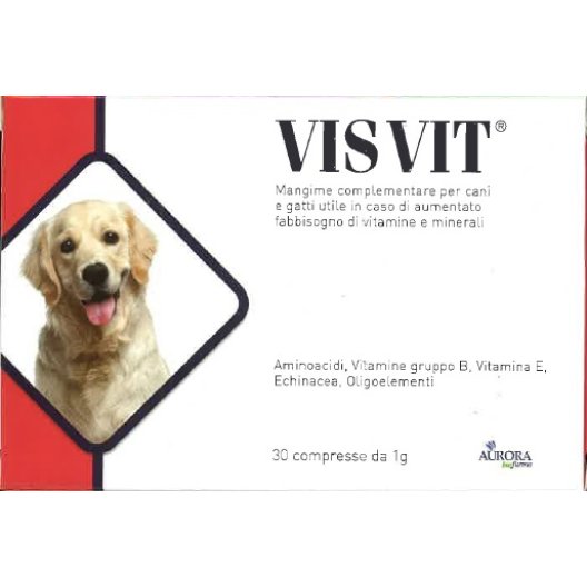 Visvit - 30 compresse - multivitaminico per cani e gatti