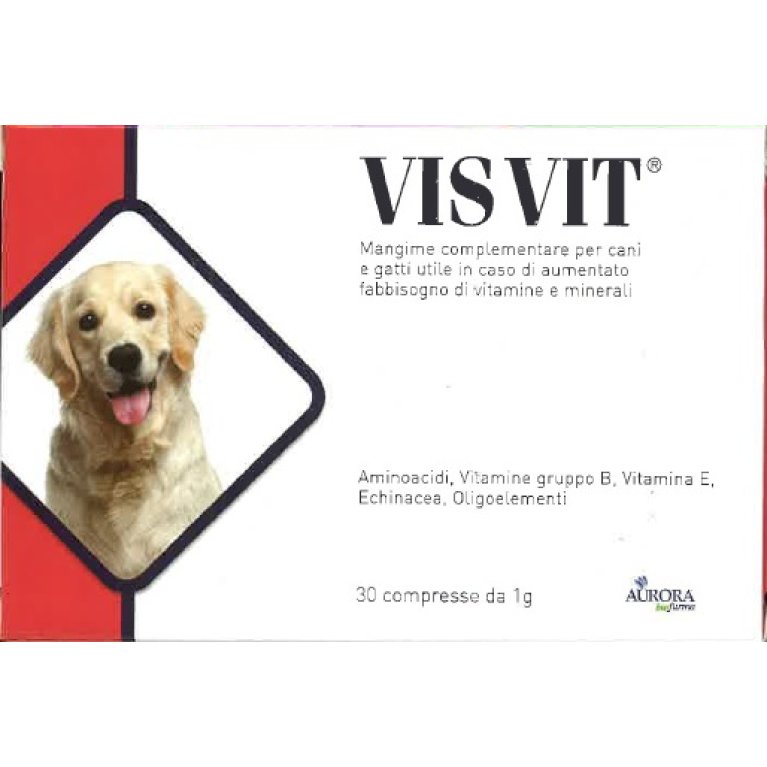 Visvit - 30 compresse - multivitaminico per cani e gatti