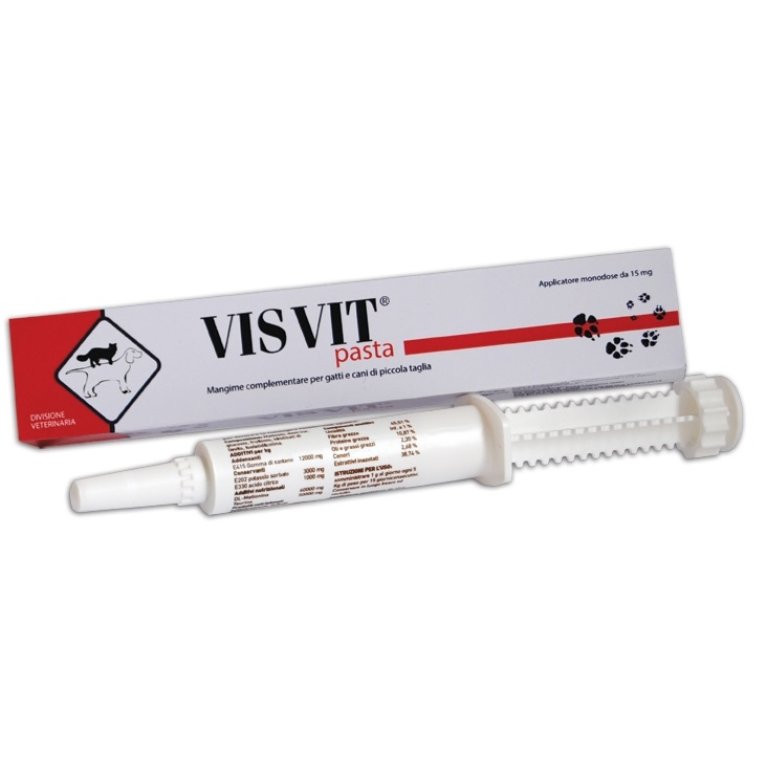 Visvit Pasta - 15 grammi - multivitaminico per cani e gatti