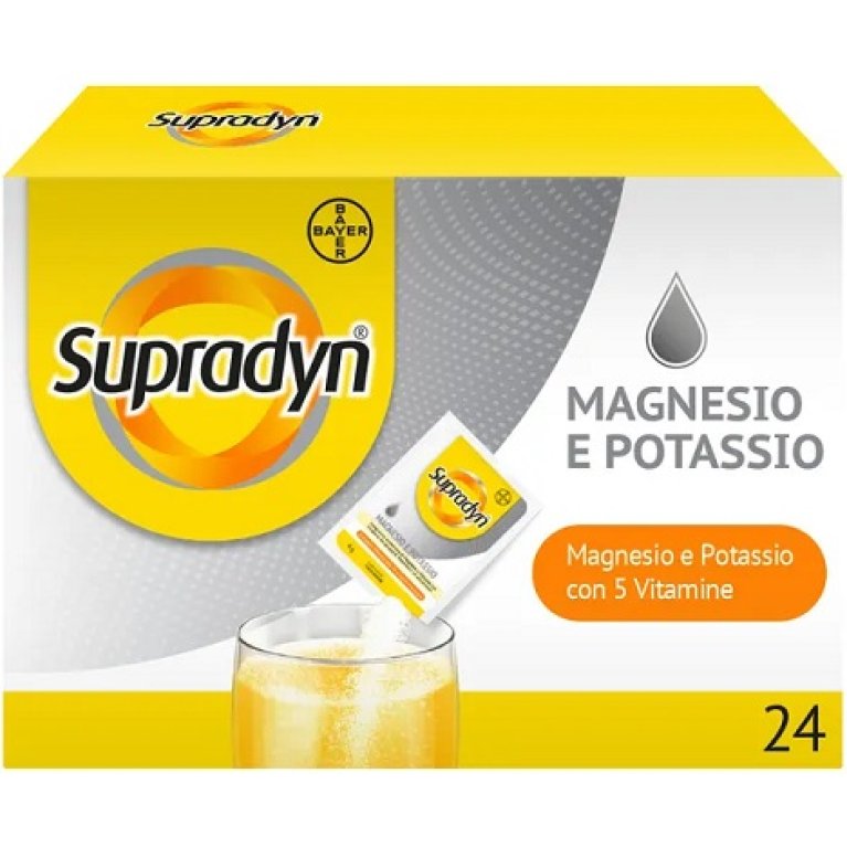 Supradyn Magnesio e Potassio con Vitamine - 24 bustine