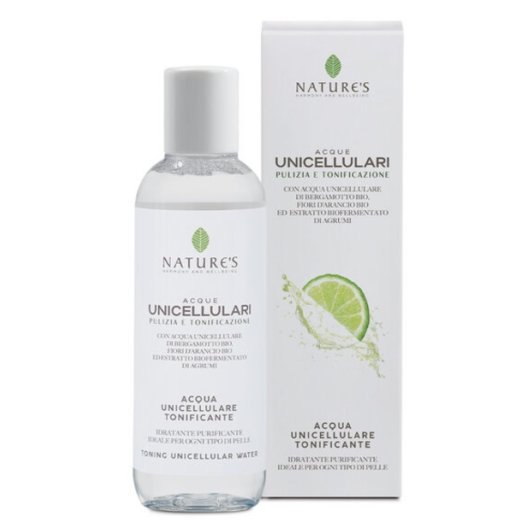 Nature's Acque Unicellulari - Acqua unicellulare tonificante - 200 ml Nature's Acque Unicellulari - Acqua unicellulare tonificante - 200 ml