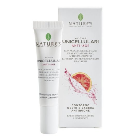 Nature's Acque unicellulari - Contorno occhi e labbra antirughe - 15 ml Nature's Acque unicellulari - Contorno occhi e labbra antirughe - 15 ml