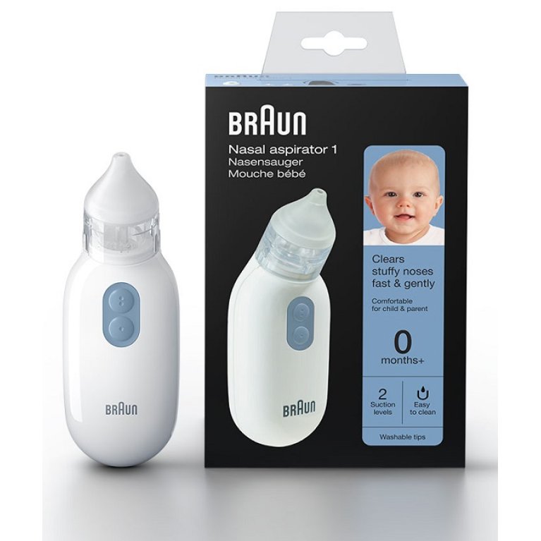 Aspiratore nasale elettrico Braun 1