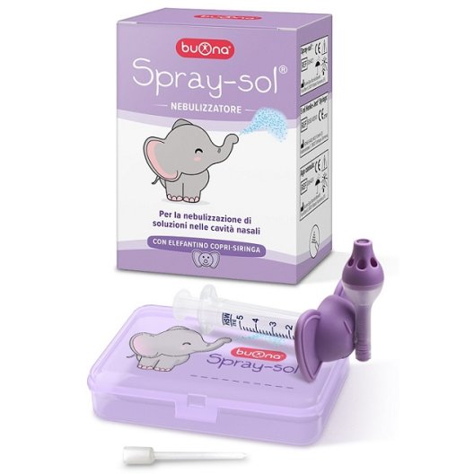 Buona spray sol kit - siringa per nebulizzazioni nasali Buona spray sol kit - siringa per nebulizzazioni nasali