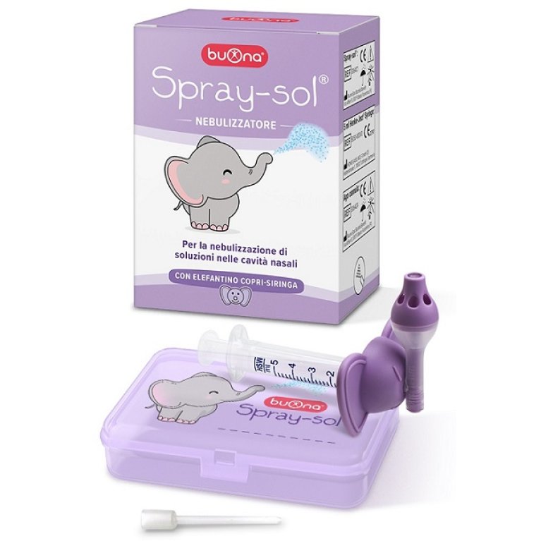 Buona spray sol kit - siringa per nebulizzazioni nasali Buona spray sol kit - siringa per nebulizzazioni nasali