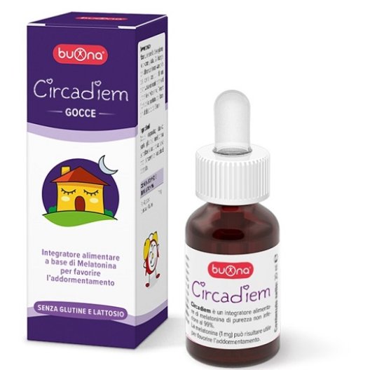 Circadiem - melatonina in gocce per l'addormentamento - 20 ml Circadiem - melatonina in gocce per l'addormentamento - 20 ml