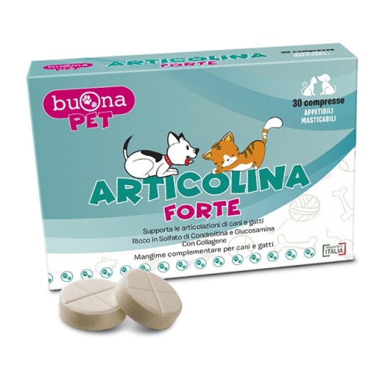 Articolina forte 30 compresse per cani e gatti Articolina forte 30 compresse per cani e gatti